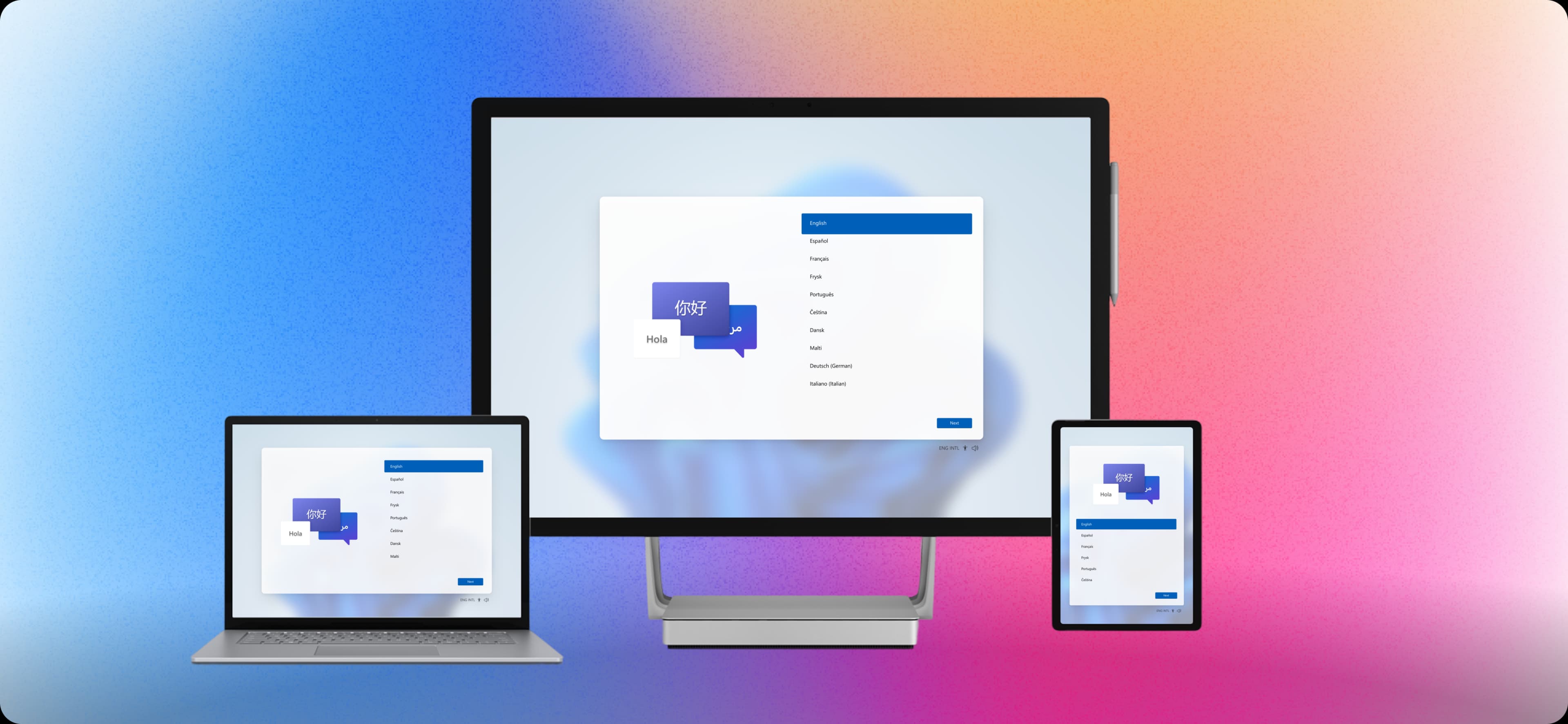 Windows onboarding